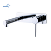 High Quality Factory Bathroom Brass Wall Mounted Hot Cold Single handle Basin Mixer Tap