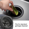 Aquacubic Garbage Disposal Plug Flange Stopper for Kitchen 3-1/2 Inch Sinks - Nano-PVD Gold Removable Tone Stainless Steel