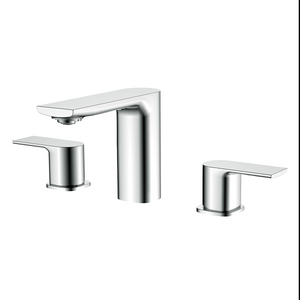 Chrome Finish Toilet Bathroom Lavatory Washroom Basin Sink Faucet