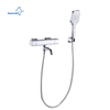 Modern Chrome Square Thermostatic Bar cold touch Shower Mixer Valve for bathroom
