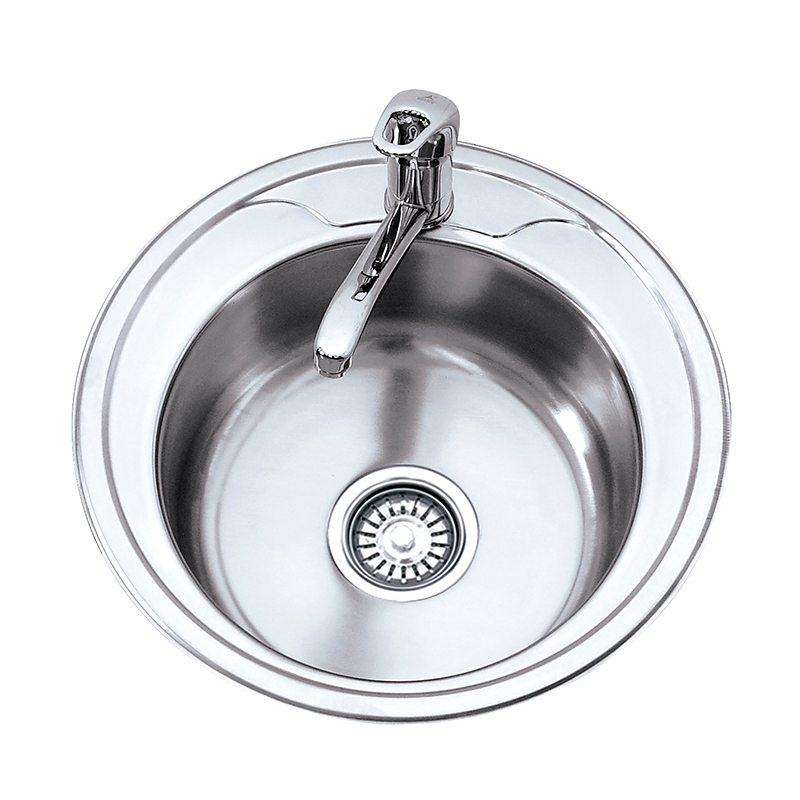 480 x 480 x 150 mm Stainless Steel Pressed / Drawn Kitchen Sink