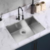 Commercial kitchen Sinks 30x18 inch 16 Gauge Stainless Steel Kitchen Sink with Drain Board