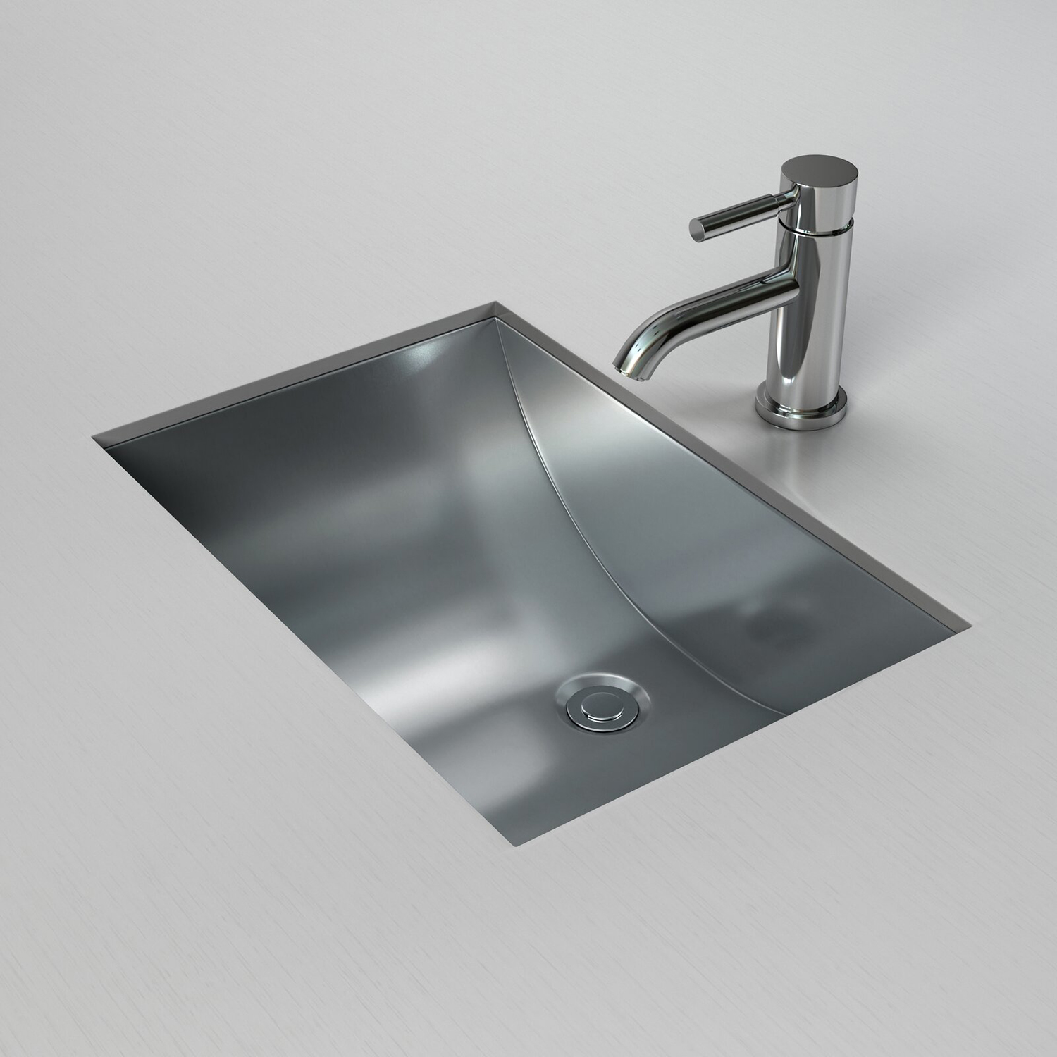 China Factory Toilet Basin Stainless Steel Vanity Bathroom Undermount Sinks