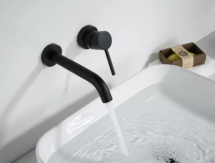 The wall-mounted faucet looks beautiful, but is it really easy to use?