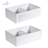 China sink manufacturer cUPC Certified Under Counter Ceramic Double Bowls For Work Station Kitchen Basin Sink