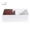 China sink manufacturer cUPC Certified Under Counter Ceramic Double Bowls For Work Station Kitchen Basin Sink