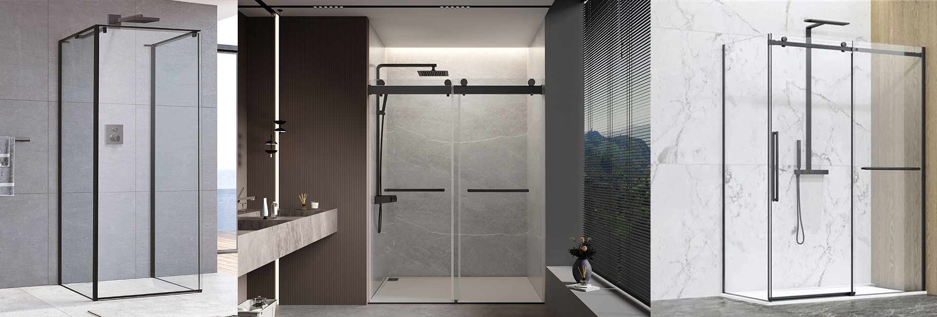 glass shower door