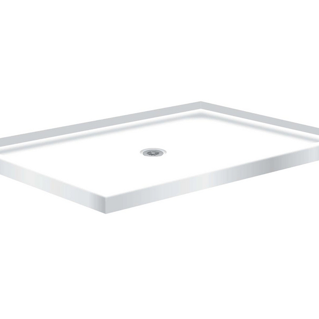 47.24 X 35.43 Inch Shower Tray, Shower Base, Shower Pan for Rv Boat House Thickened Anti Slip