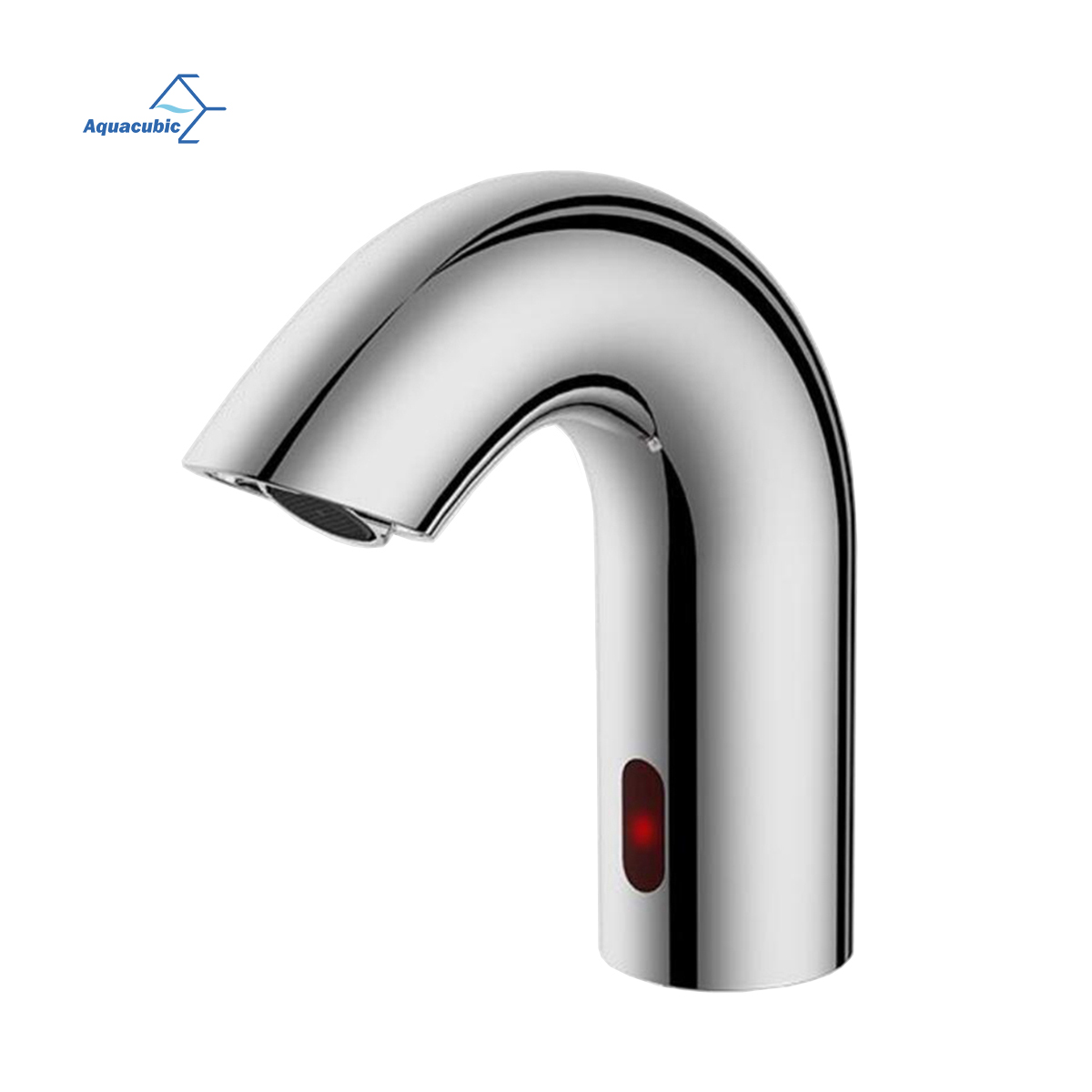 Commercial-Grade Touchless Sensor Bathroom Faucet - ADA Compliant Chrome Finish, 0.5 GPM Water Saving, Dekc Mount
