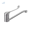 Low-Pressure Hygiene Tap Bathroom Sink Tap with Long Lever for Doctor's Practice Laboratory And Workshop (Lead-Free, ADA Compliant)