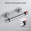 Aquacubic Bathroom Wall Mount Hot Cold Water Thermostatic Shower Mixer Faucet Valve