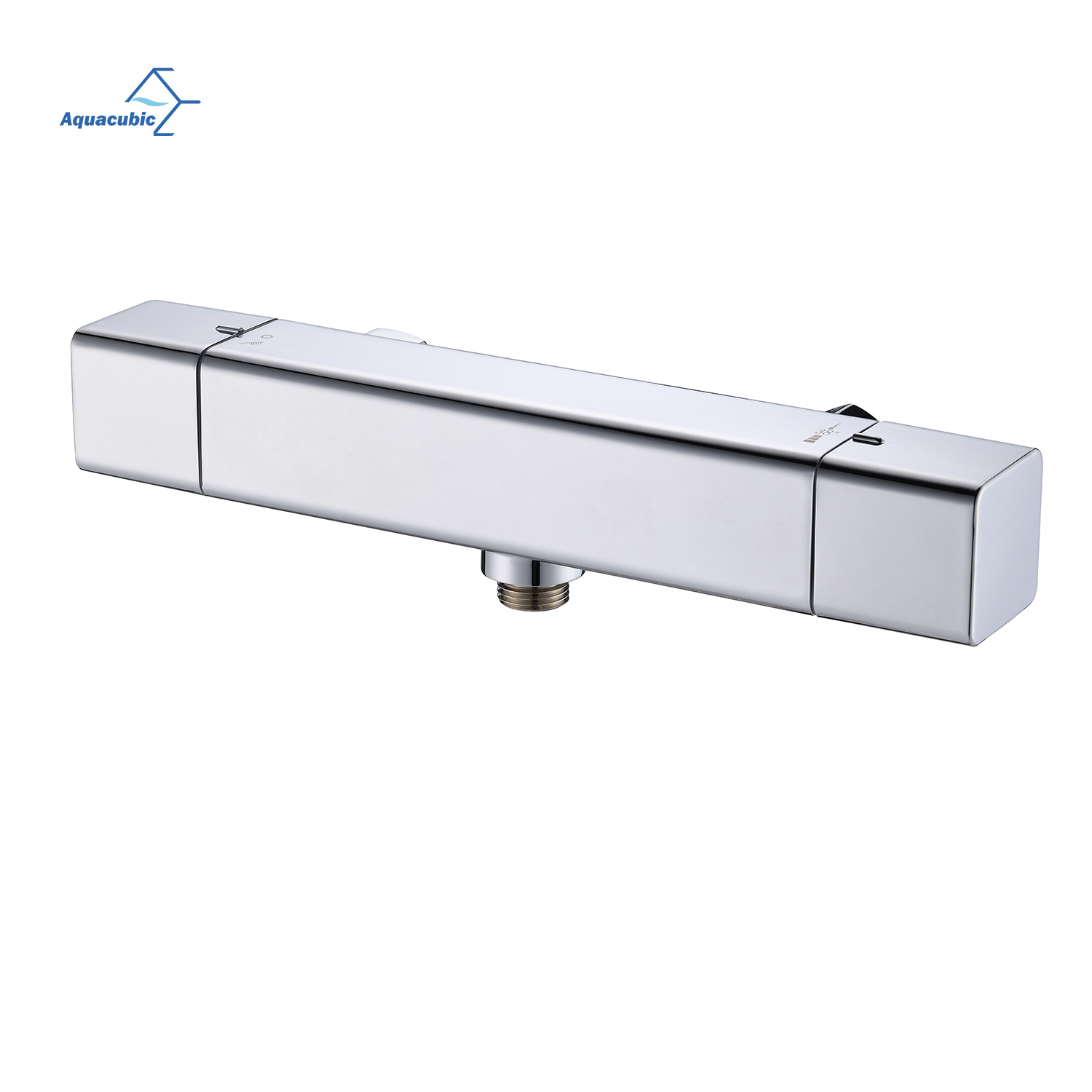 Modern Chrome Square Thermostatic Bar cold touch Shower Mixer Valve for bathroom
