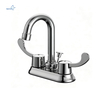 ADA-Compliant Antimicrobial Faucet - Hospital-Grade Dual-Temperature High Arc Spout with Lever Handles
