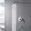 Classic Style In-Wall Brass Bath Mixer Shower Mixer Faucet CUPC Health Rain Shower Faucet