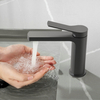 Best Factory Custom Logo American Black Water Saver Basin Faucet Tap torneira banheiro