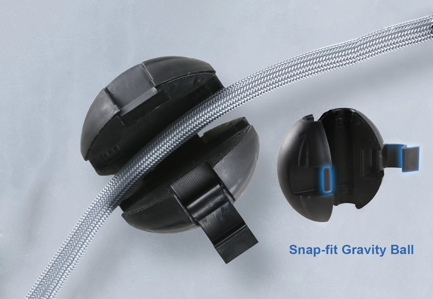 snap-fit gravity ball 1