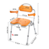 Disabled Temple Form Foldable Folding Bathroom Elderly Adjustable Bathroom Stool Used Giveaway Bath Shower Chairs Seat