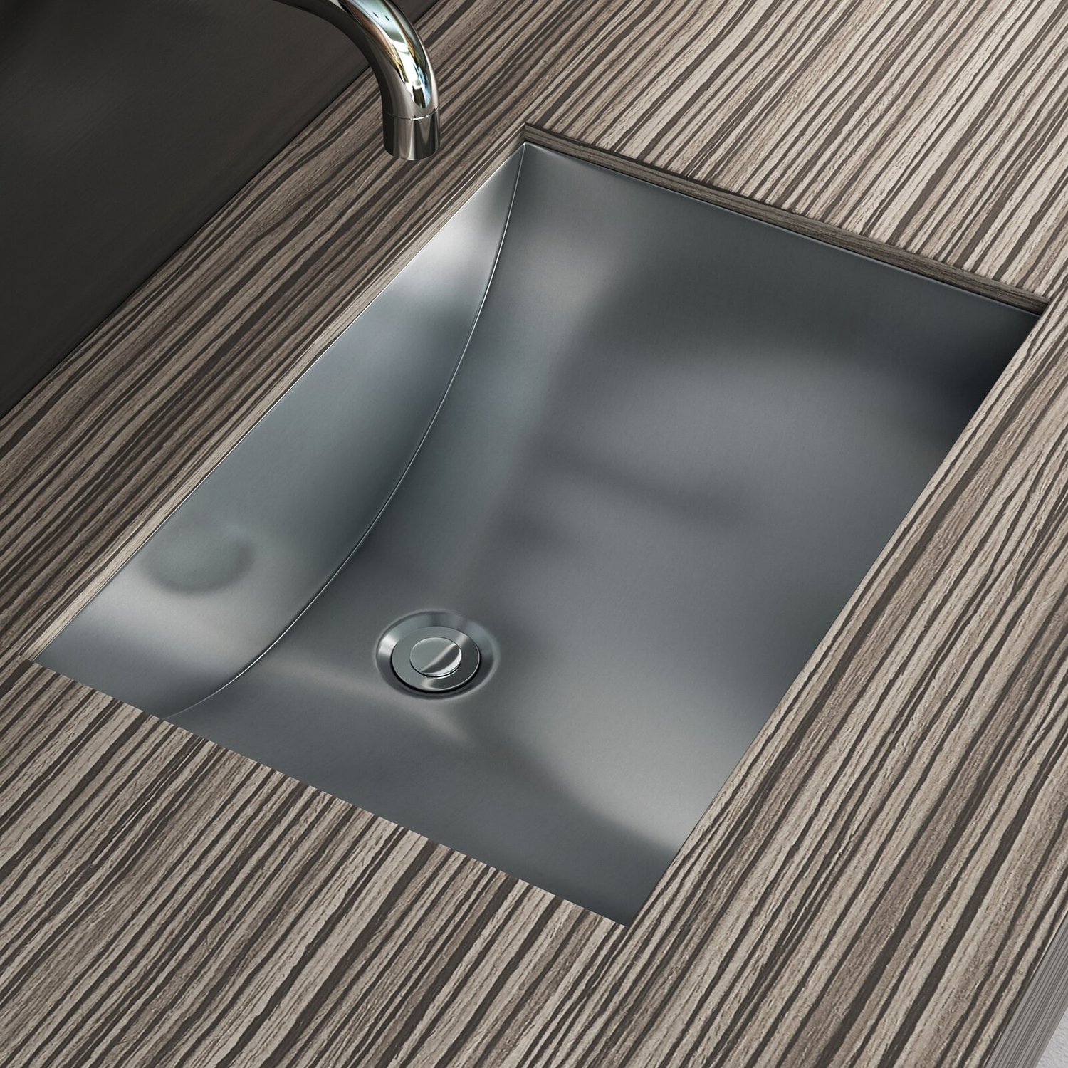 China Factory Toilet Basin Stainless Steel Vanity Bathroom Undermount Sinks