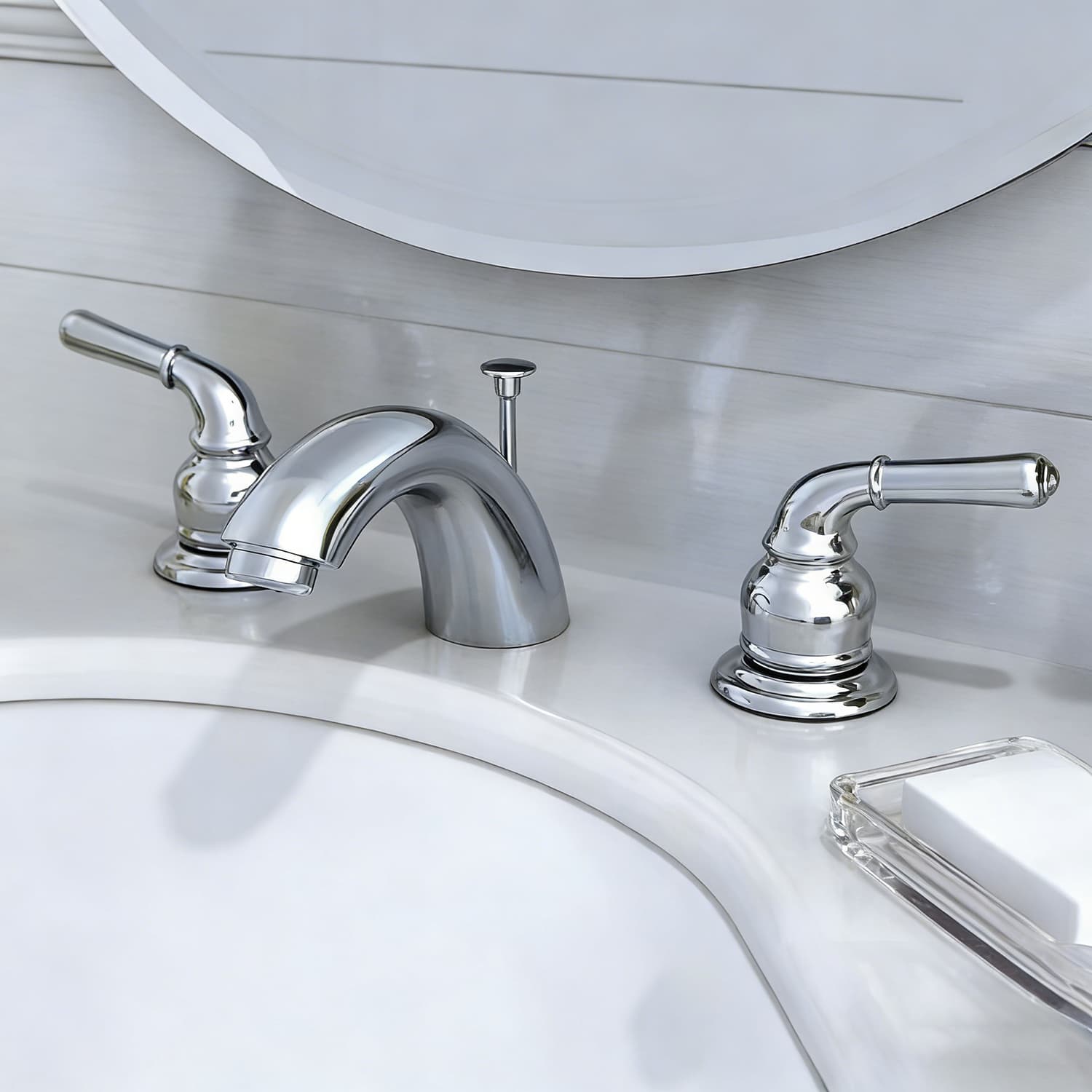 Widespread Bathroom Faucet (4)