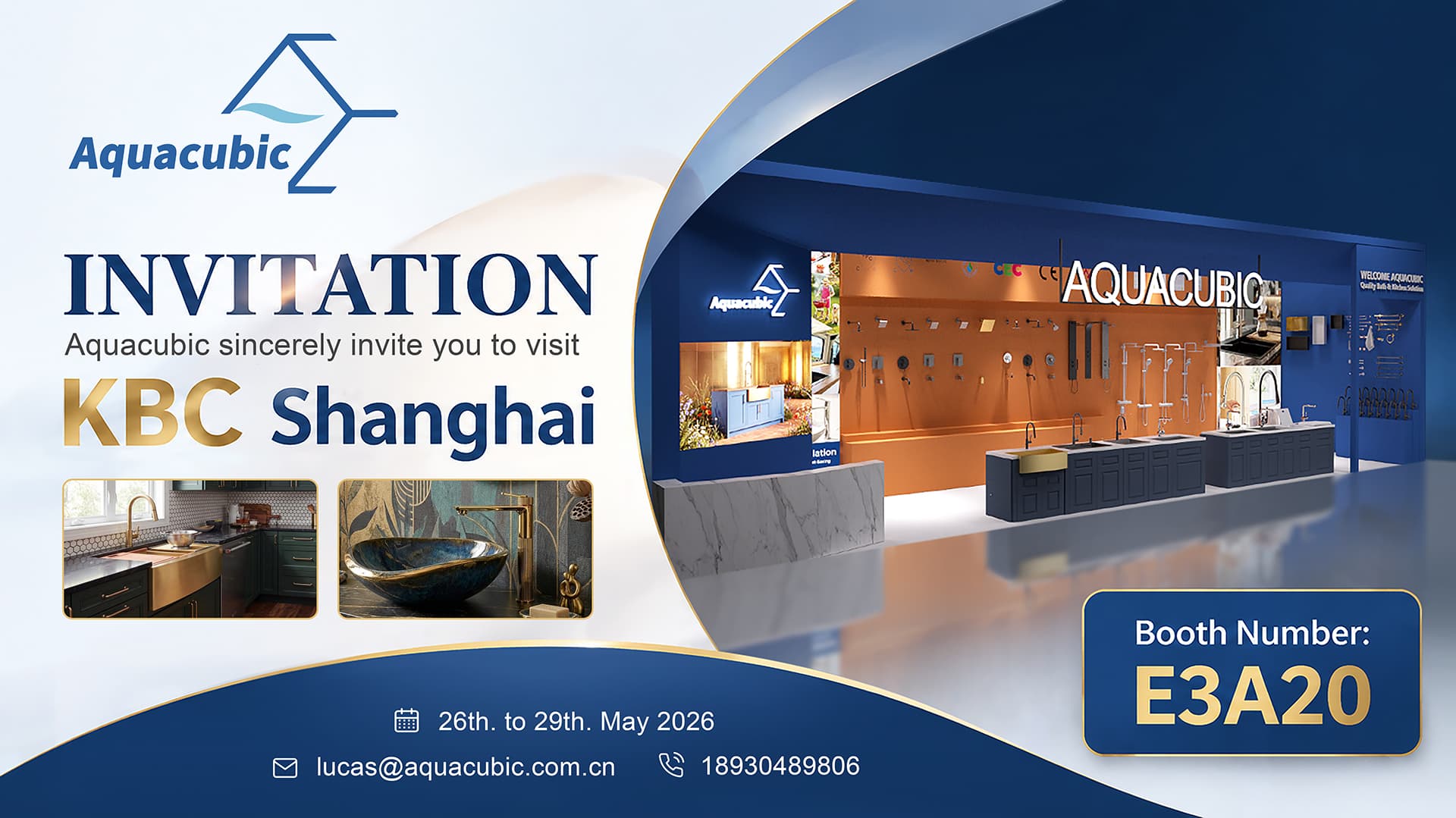 Aquacubic Invites You to Meet Us at KBC Shanghai 2026