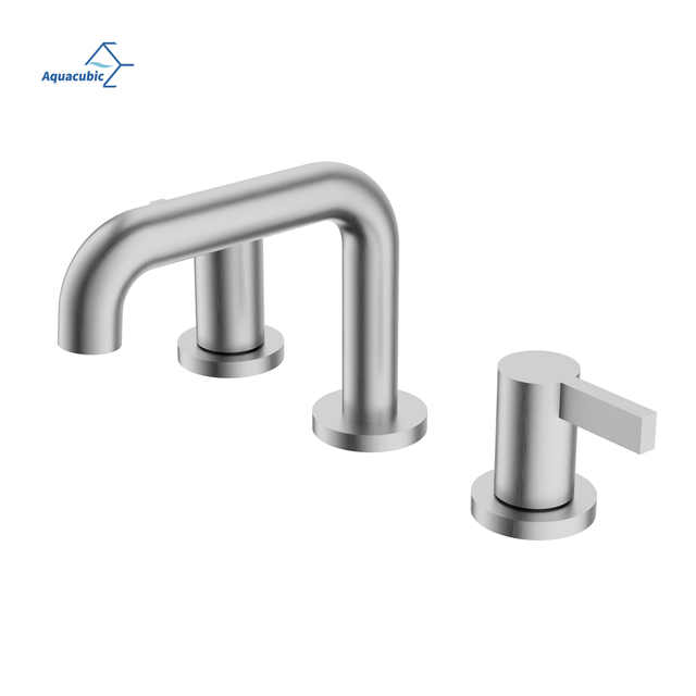 Premium Hotel Dual Handle Basin Faucet Brass cUPC Bathroom Faucet Mixer