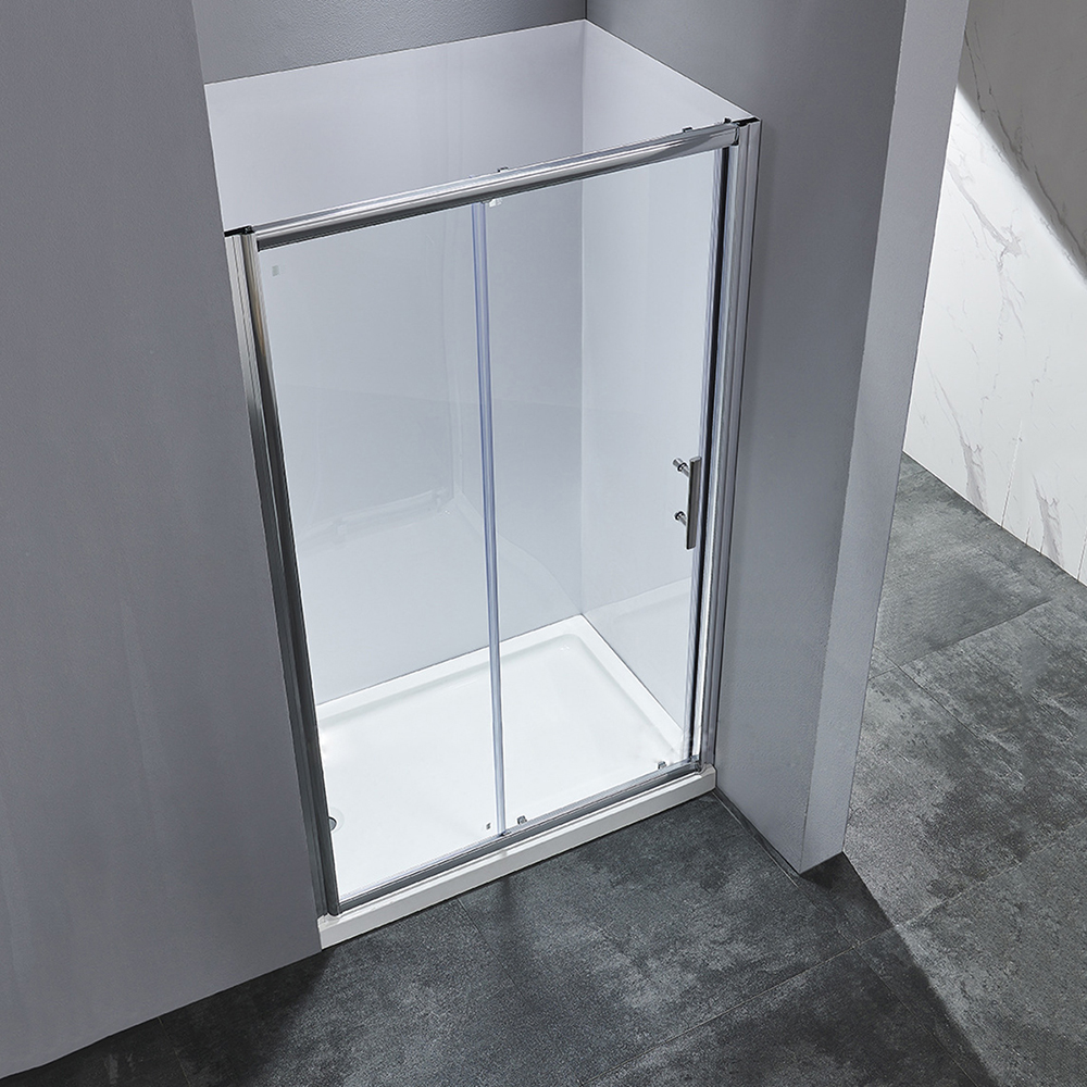 Acrylic Shower Base 47.24 x 35.43 x 2.56 Inch Shower Tray Acrylic Center Drain Threshold Shower Floor Pan