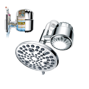 Modern manufacturer High Pressure Filtered 9 Functions Water Softener Shower head Spraying Set