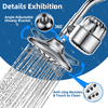 Modern manufacturer High Pressure Filtered 9 Functions Water Softener Shower head Spraying Set