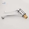 Low-Pressure Hygiene Tap Bathroom Sink Tap with Long Lever for Doctor's Practice Laboratory And Workshop (Lead-Free, ADA Compliant)