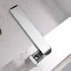 Modern Brass Chrome Bathroom Mixer Tap Deck Mount Single Handle Basin Faucet