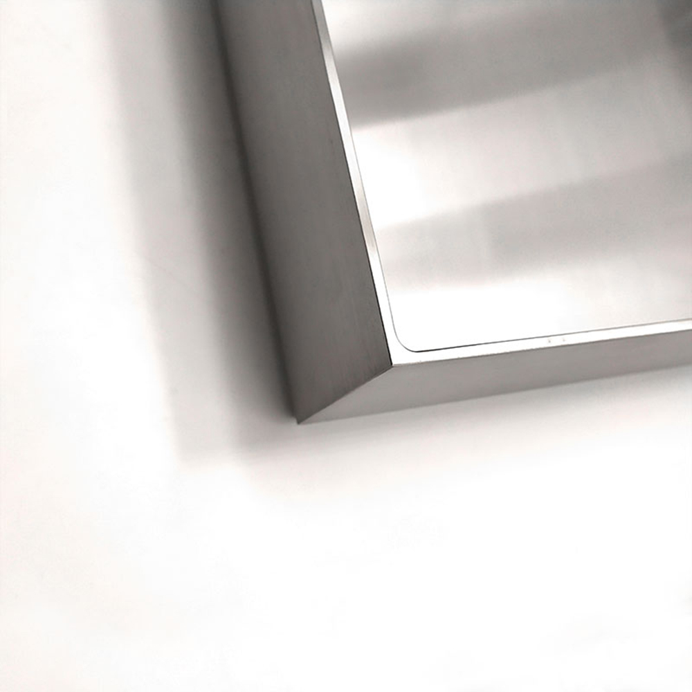 Fashion Stainless Steel Nano Rectangle Bathroom Above Counter Wash Art Basin