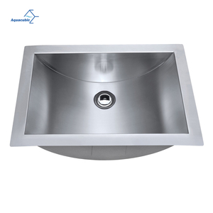 China Factory Toilet Basin Stainless Steel Vanity Bathroom Undermount Sinks