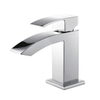 Hot Sale CUPC Health lead-free Solid Brass Single Hole waterfall Bathroom Basin Faucet