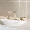 Low-arc 2-Handle Brass Vanity RV Bath Sink Faucet with 3-Hole 