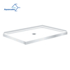 Acrylic Shower Base 47.24 x 35.43 x 2.56 Inch Shower Tray Acrylic Center Drain Threshold Shower Floor Pan
