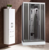 Rectangular 120 *80 *215 cm Bathroom Cabin Modern Design Steam Sauna Bath Shower Rooms