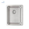 High Quality Small Single Bowl 304 Stainless Steel No Tariff Deep Wash Counter 15 Inch Kitchen Sink Ship from Thailand