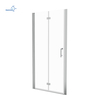 Exterior Frameless Folding Glass Door Cleanroom tempered glass enclosed shower cubicles bathroom glass partition Accordion Door