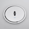 Modern High Pressure Round 8 inch 10 inch 12 inch Stainless Steel Overhead Shower Top Ceiling Mounted Rain Shower Head 