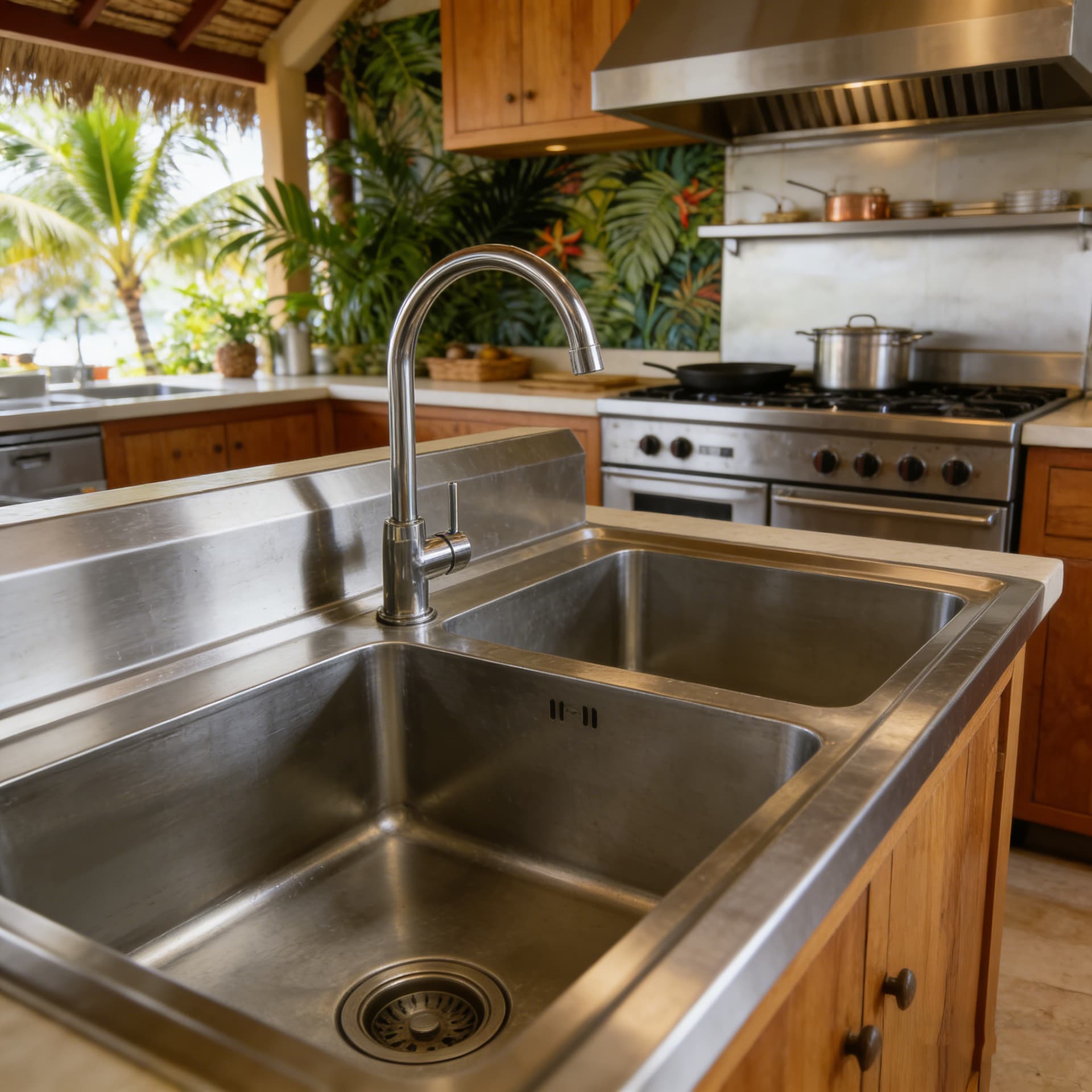 Commercial kitchen sink 1