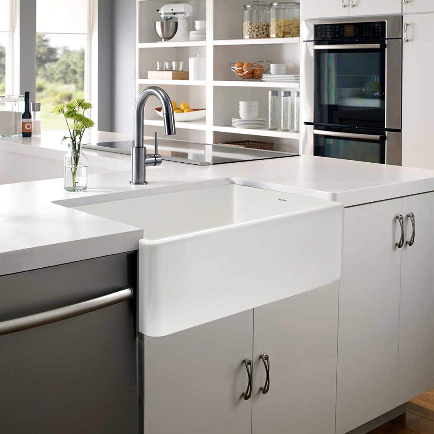 Are porcelain sinks good for kitchens?