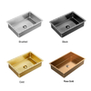 Factory Wholesale Undermount Decorated Stainless Steel Rectangular Laundry Hotel Bathroom Hand Wash Sink