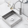 Wholesale Top Quality Square Shape Bathroom Furniture Art Basin Ware Stainless Steel Kitchen Sink