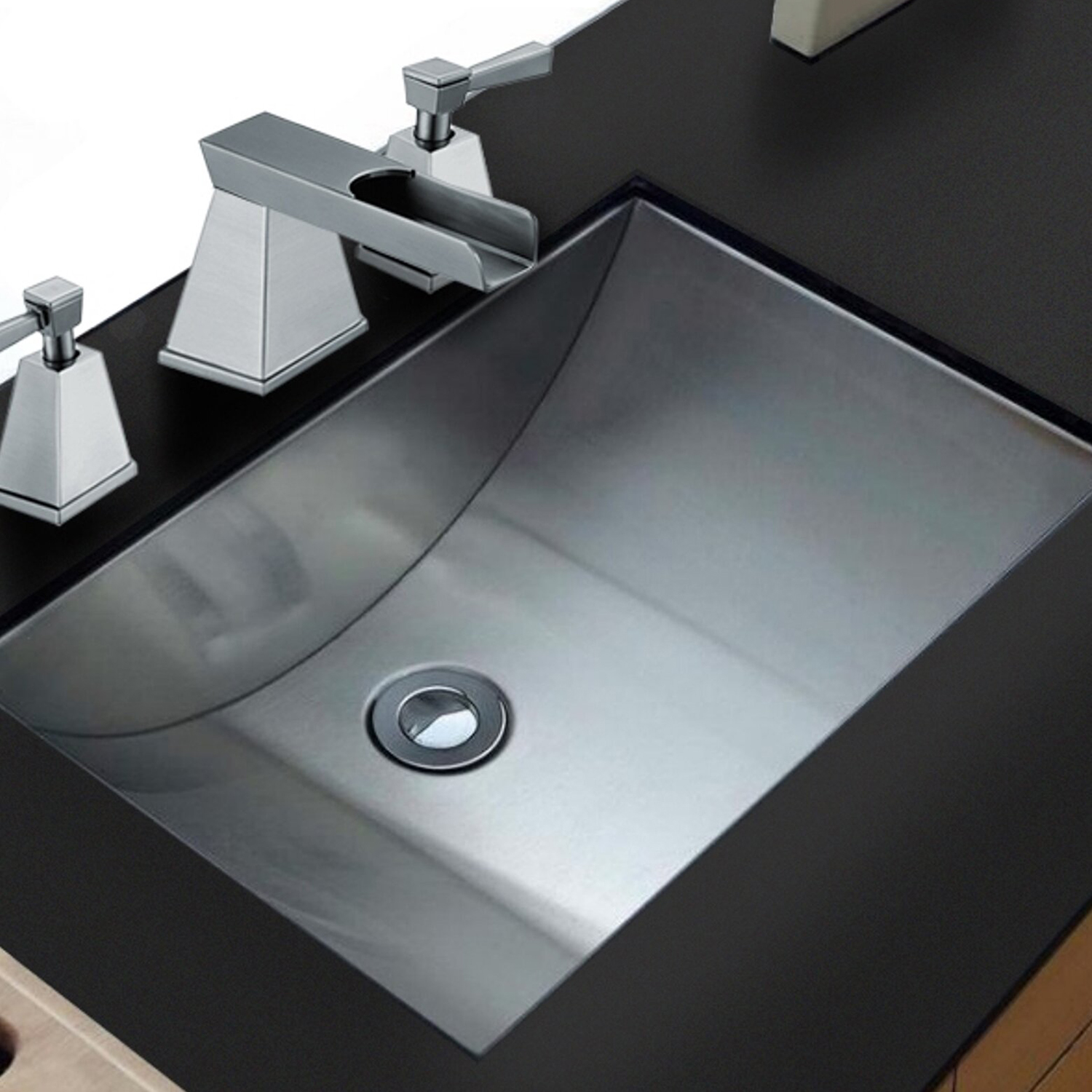 China Factory Toilet Basin Stainless Steel Vanity Bathroom Undermount Sinks