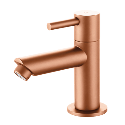 304 Stainless Steel Rose Gold Bathroom Basin Tap Lavatory Faucet