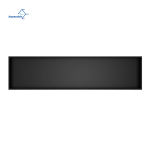 Hot Sale Large 48 inch Black Bathroom Decoration Recessed Shower Niche Metal Niche