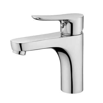Bathroom Fixtures China Manufacturer Single Handle Chrome Wash Basin Tap Lavatory Washroom Bathroom Basin Sink Faucet