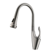 New Design CUPC Certified American style brass one Handle kitchen faucets with pull down sprayer