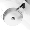 Wholesale Commercial Hand Wash Laundry Hotel Undermount Decorated Stainless Steel Round Hotel Bathroom Sink