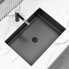 Factory Wholesale Undermount Decorated Stainless Steel Rectangular Laundry Hotel Bathroom Hand Wash Sink